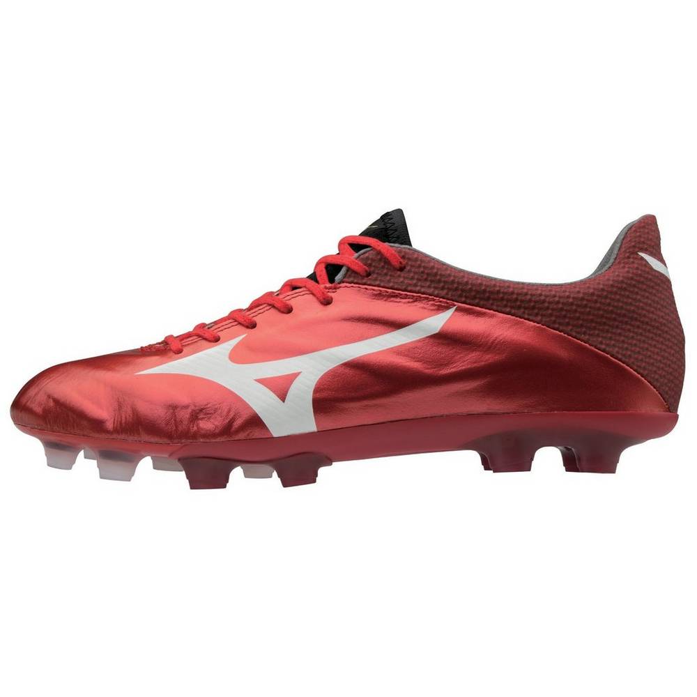 Scarpe Calcio Mizuno Rebula 2 V1 Made in Japan Uomo - Rosse - 12369-AMPL